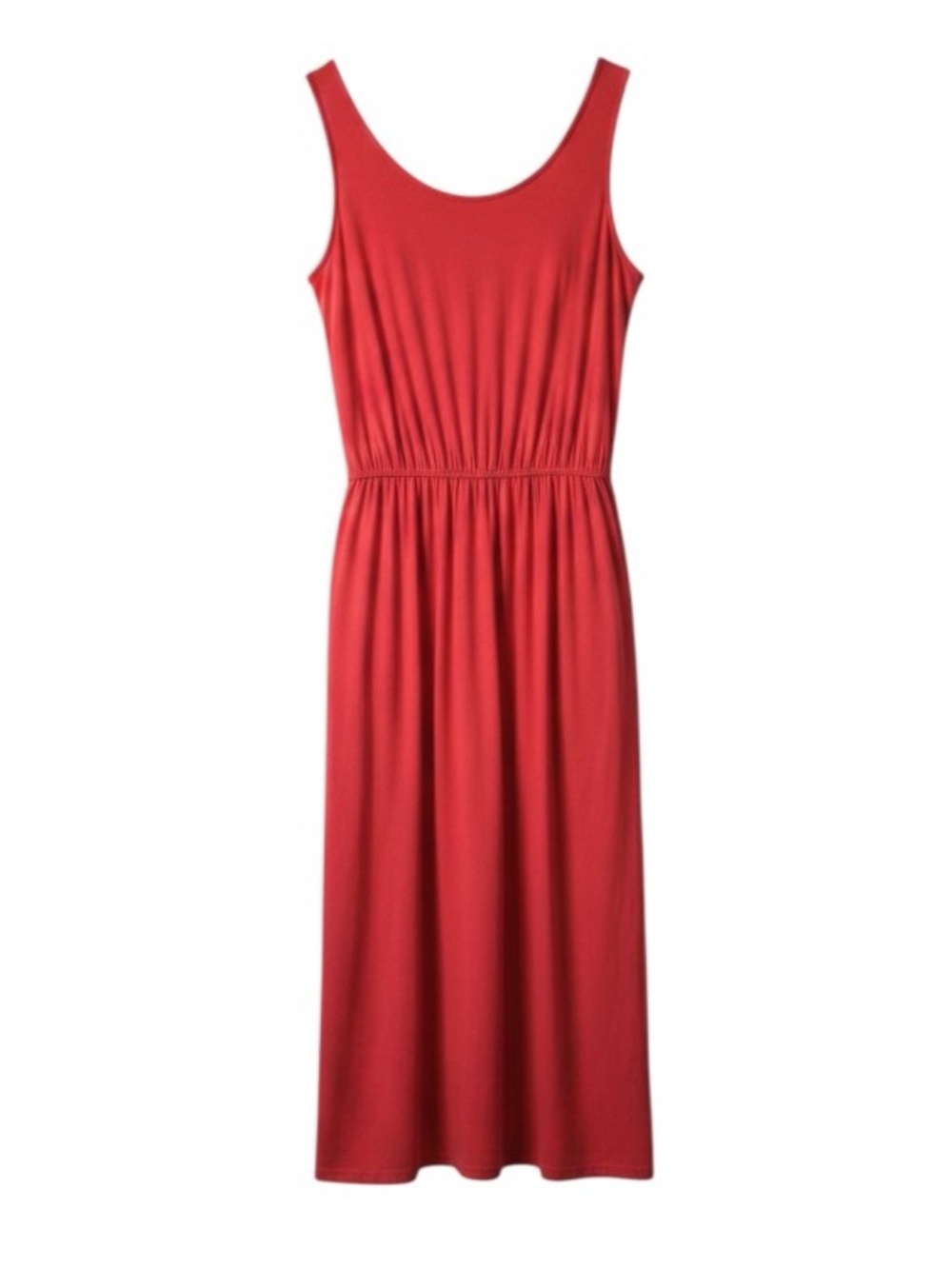 Caslon Red Sleeveless Maxi Dress, Size 18